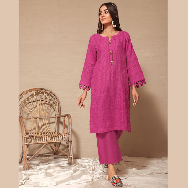 Printed Self Jacquard lawn Shirt- SKC-RSK-03