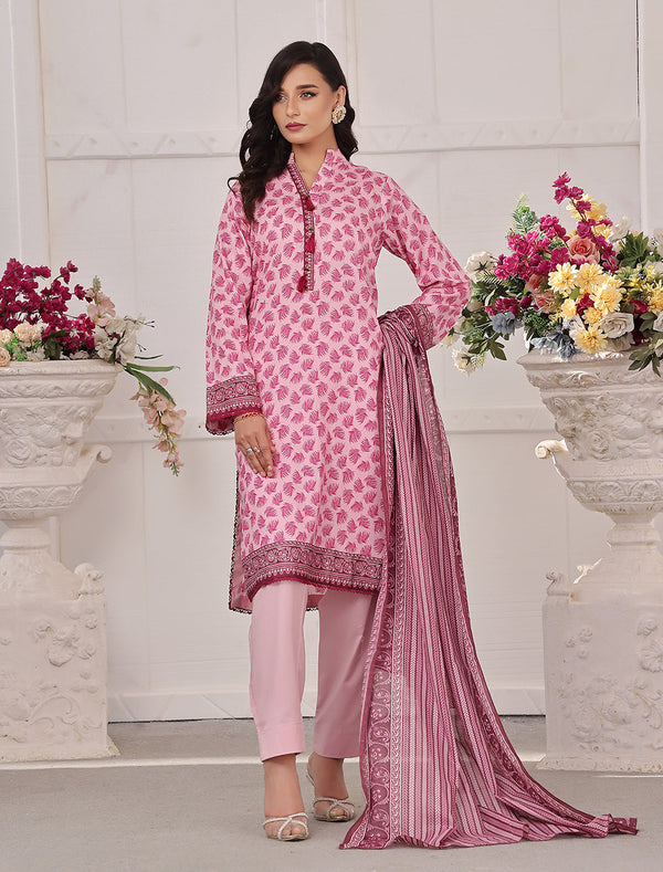 3 PC Lawn Stitched SKC-RSL-1-06