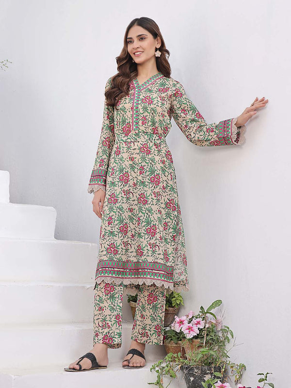 2 PC LAWN Stitched  SKC-RLS-2-03