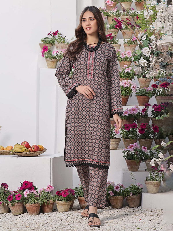 2 PC LAWN Stitched  SKC-RLS-2-010